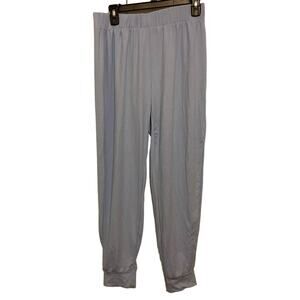 Cozy Rozy California Pull On Jogger Pajama Pants Large Blue NWT Made in USA